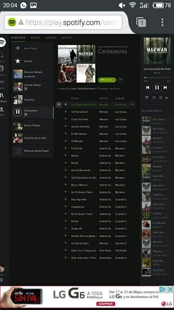 Spotify web player android download pc